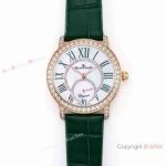 AAA Swiss Grade Blancpain Ladybird Women Green Roman Watch in Cal 1163 Movement